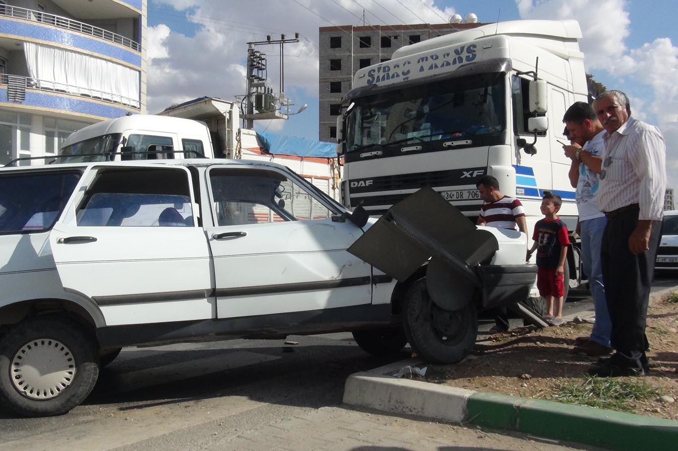 Kızıltepe’de trafik kazası: 2 yaralı 